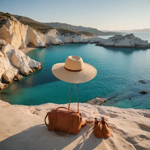 An elegant travel guide to the best beaches in Milos for refined island hopping