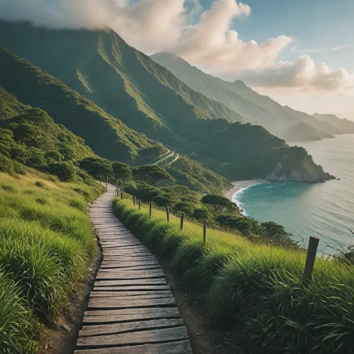 Walking the wisdom path: lantau island’s big wooden pillars and a full day of island hopping insight