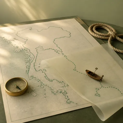 How to read a map of Thailand and its islands for unforgettable hopping routes